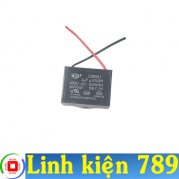 Tụ quạt điện cơ Tụ quạt trần Tụ quạt điều hòa 450VAC 2uF